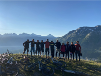 Event Frühmorgentour mit Brunch in einer urchigen BerghütteEarly morning bike ride with brunch in an authentic alpine hut